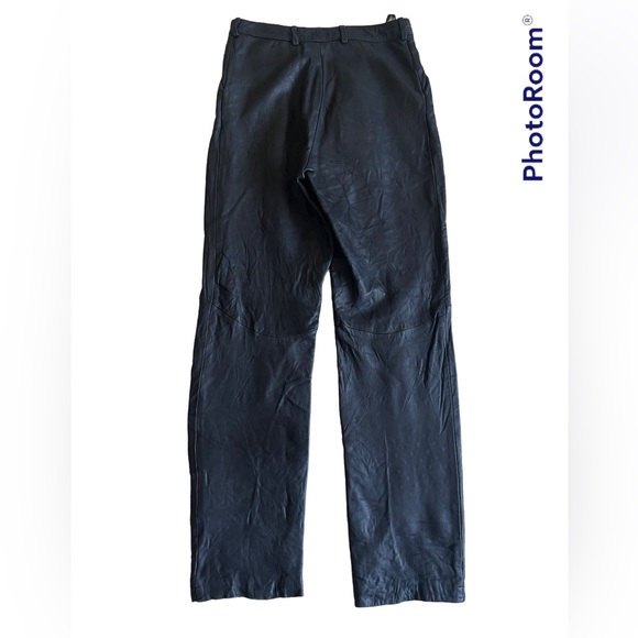 Michael Hoban high waisted leather pants - Picture 6 of 16